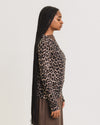 BASERANGE Classic Bamboo Fiber and Cotton Long Sleeve T-Shirt Collection Crew Neck Base Shirt French BAS-TTLS-BLP-AU25-LEOPARD (TOLS-BL-000 TTLS)
